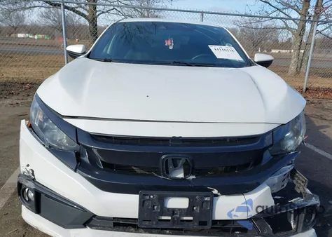 2021 Honda Civic Sport z USA, uszkodzony, nr VIN 2HGFC2F8XMH512491